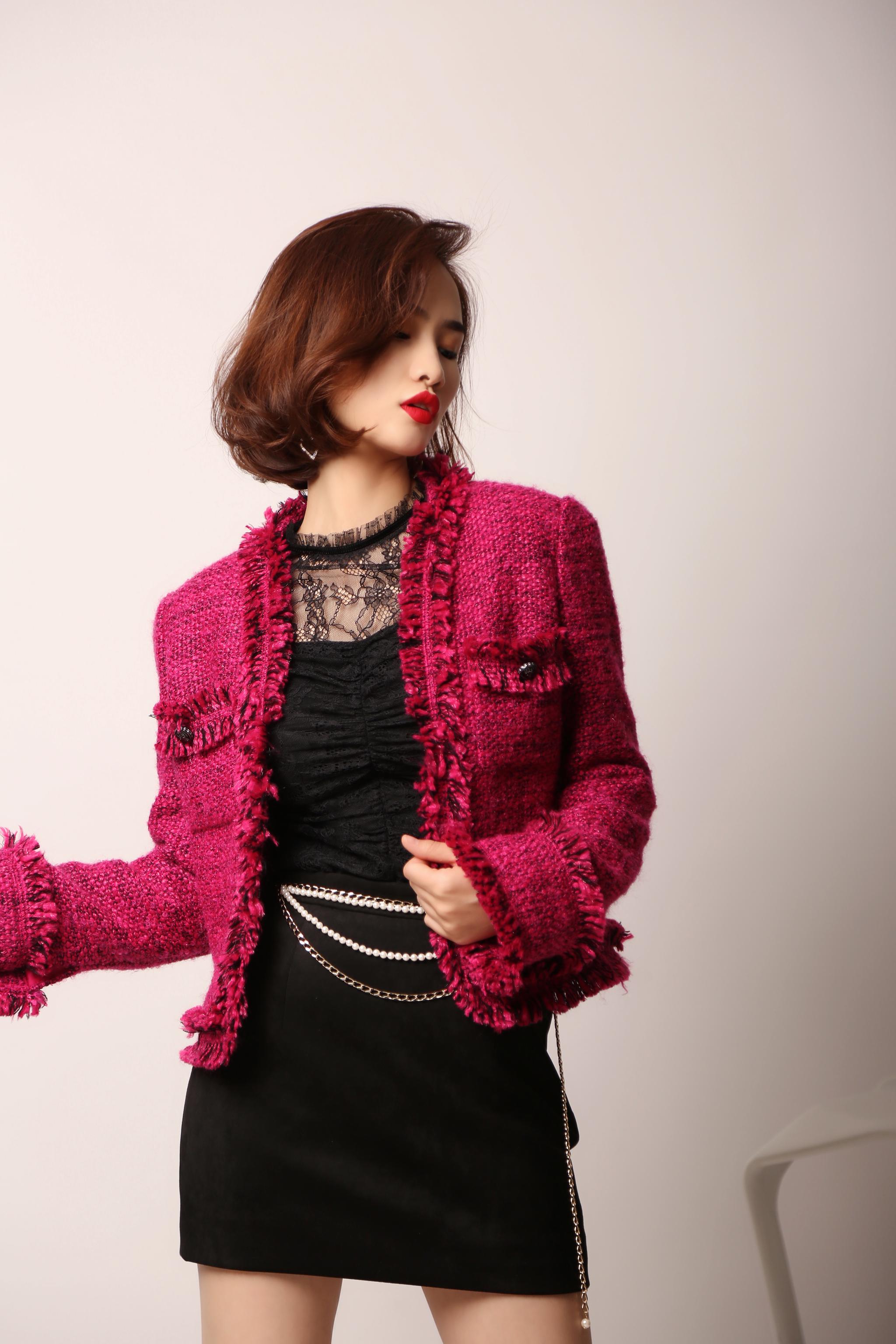 今年秋冬穿小香风的你美得真高级