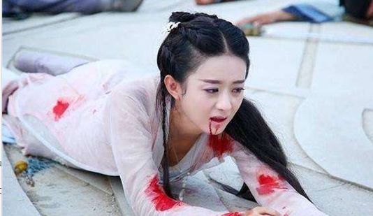 7位古装女神受伤照:忍了花千骨,忍了赵灵儿,最后看到她已哭晕