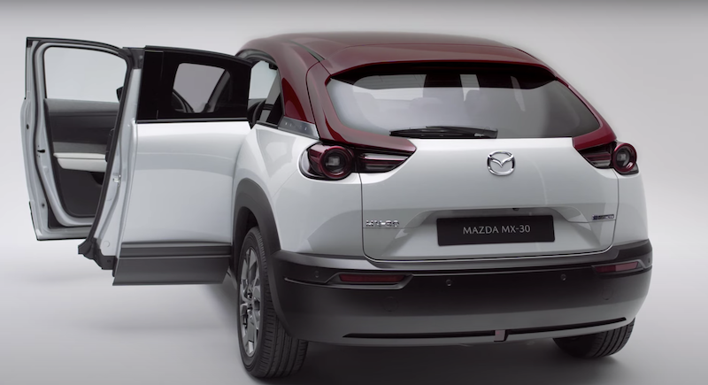 配图为MX-30百年纪念版