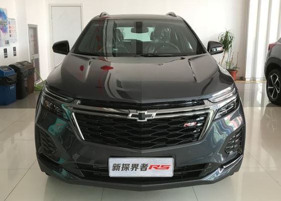 2021款雪佛兰探界者到店,灰色涂装获赞,四根排气管加持,配9at