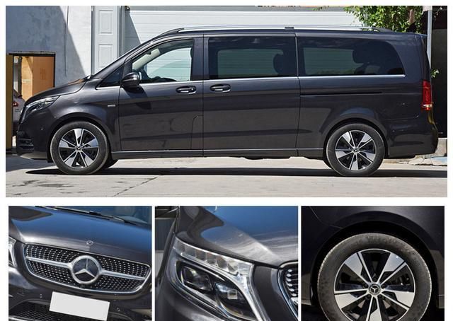 奔驰最新商务mpv车长5米46座7座可选60来万值不值