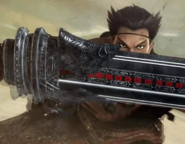 除了胜七的巨阙剑一般人用不了之外,还有赤炼的蛇骨剑,能用来当剑使用