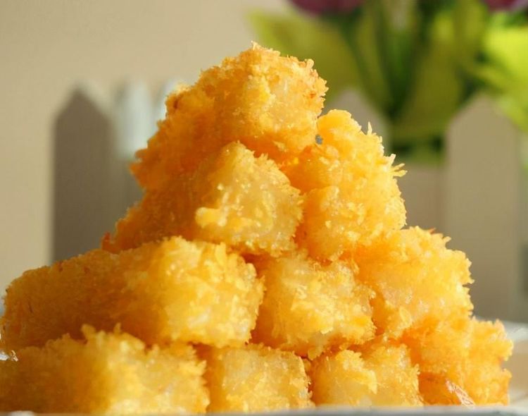 黄磊同款炸酸奶,脆爽可口,金黄酥脆,好吃不得了,外酥里嫩|玉米淀粉|酸