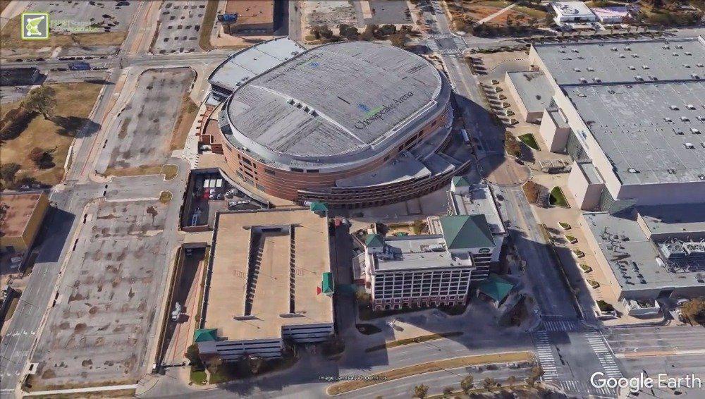 俄克拉荷马城雷霆队主场馆