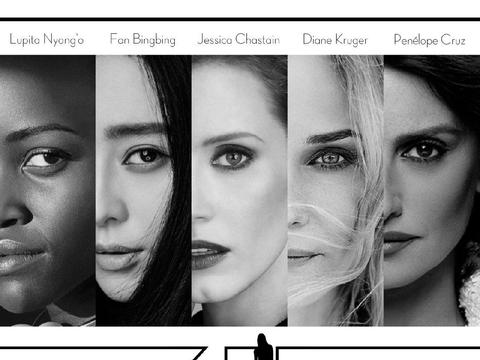 即将复出!范冰冰电影《355》正式定档发布,海报国旗却引争议