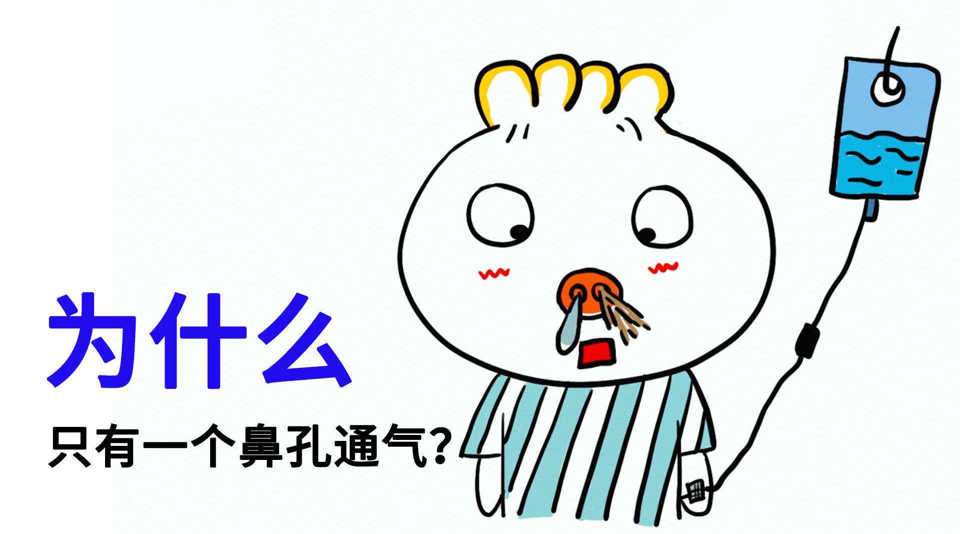 为什么感冒鼻塞时,总是会有一个鼻孔不通气?