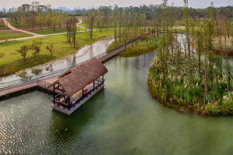 像丹景台,银带广场,墨妙湖,花间谷,还有田园花海等等诸多的主题园区在