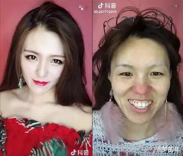 当抖音的女神们手滑关掉美颜滤镜,简直就是人间新聊斋!