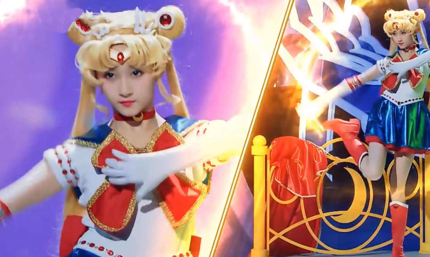 同样是cos美少女战士,当关晓彤遇上鞠婧祎,胜负立马出来了