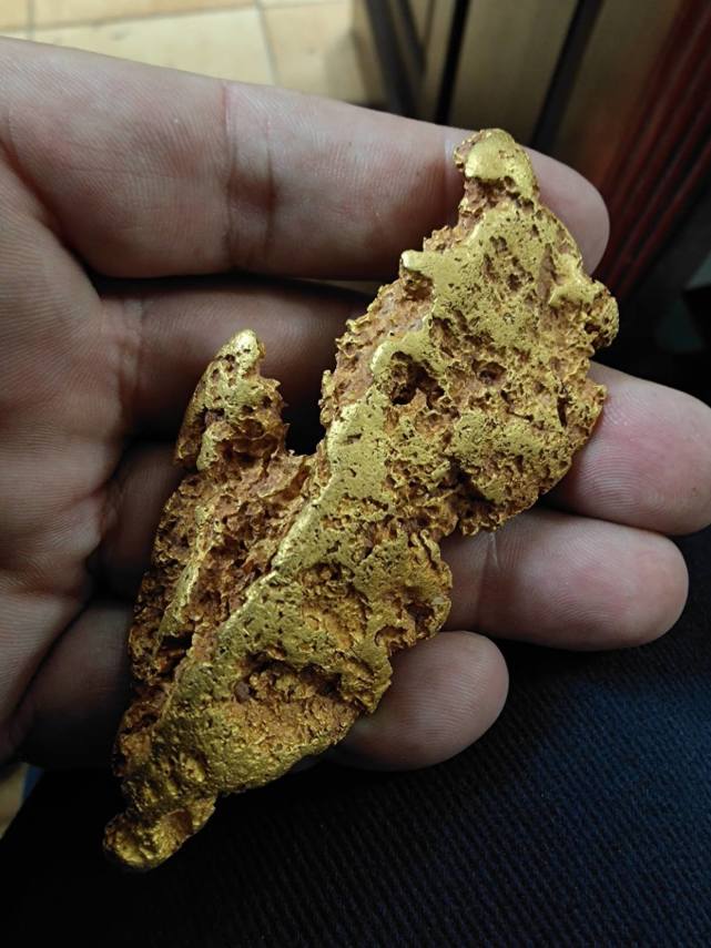 澳男去旧金矿区寻宝,幸运发现一块罕见黄金,价值14万!