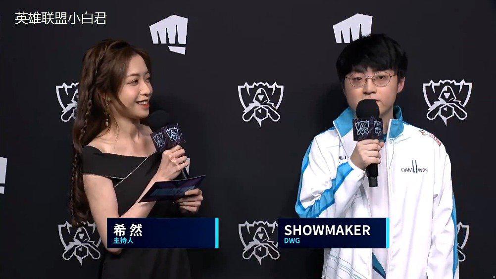 showmaker在赛前曾说重振lck的辉煌我辈义不容辞
