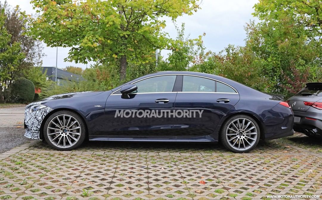 新款梅赛德斯-amg cls 53路试谍照 外观有所升级