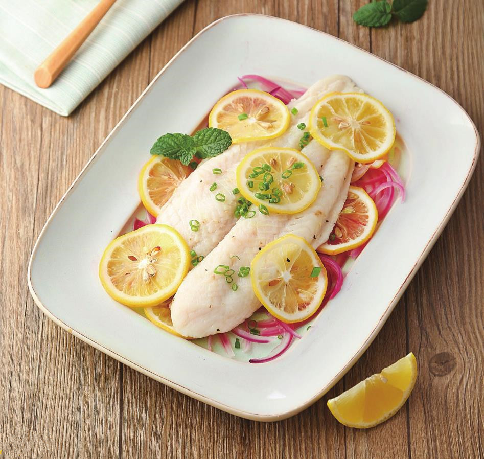 清蒸龙利鱼,别只会开水上锅蒸,多加一步,鱼肉酸甜清爽很鲜嫩