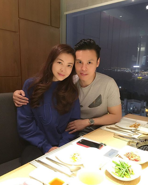 比前任郭富城幸福熊黛林40岁生日郭可颂晒合影甜蜜表白示爱