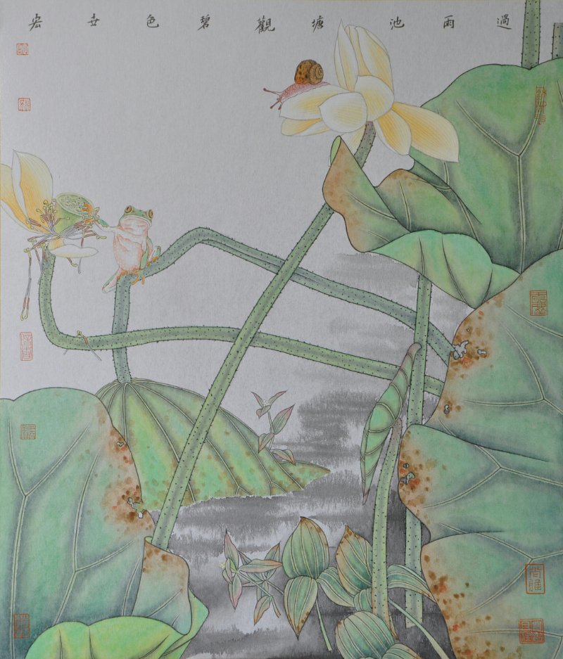 姚世宏花鸟小品欣赏