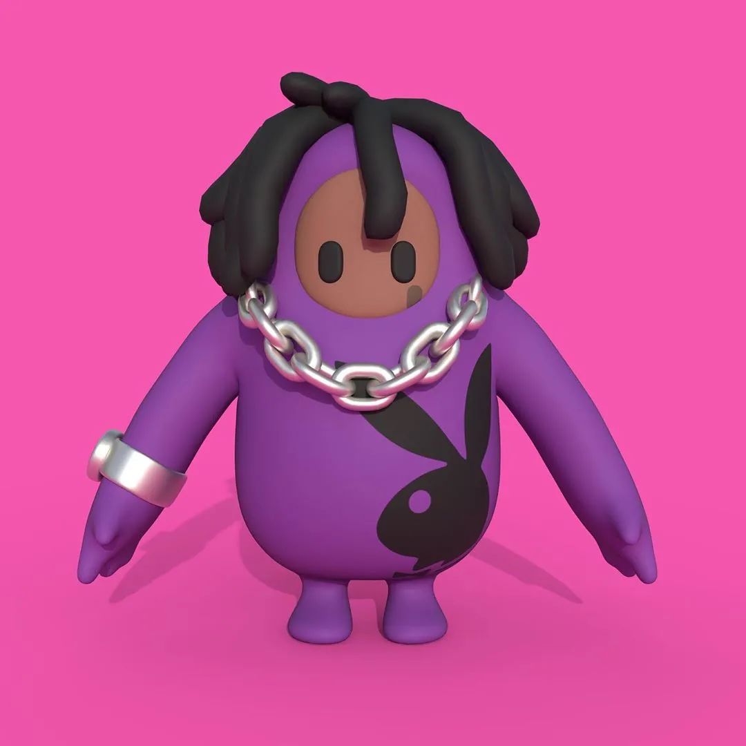 朋友圈配图又怪又可爱的3d设计可以拿来换新的头像啦