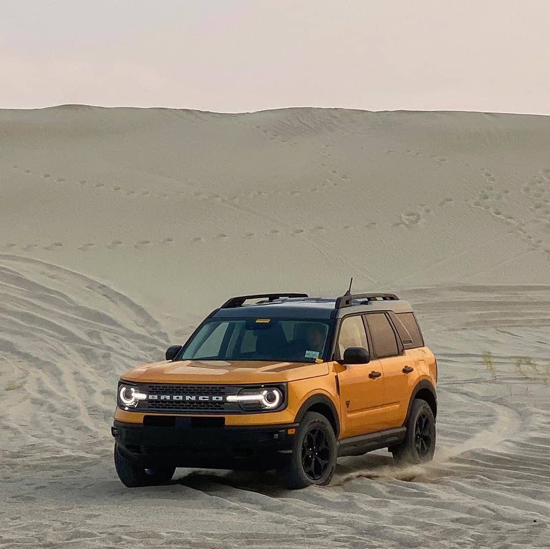 全新福特bronco sport实车 很有性能范