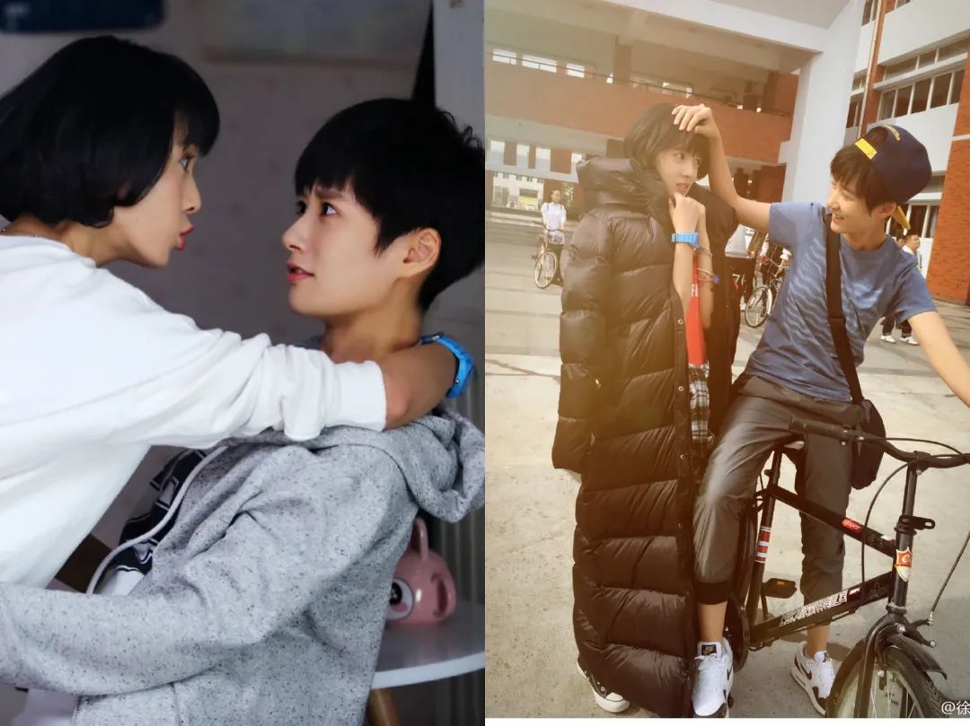 不瞒你说,短发太帅导致我也这么认为的2016年,在电视剧版《致青春》