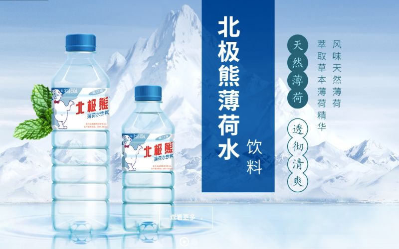 贵州名牌“北极熊”薄荷水饮料菌落总数超标 回应称已整改完毕