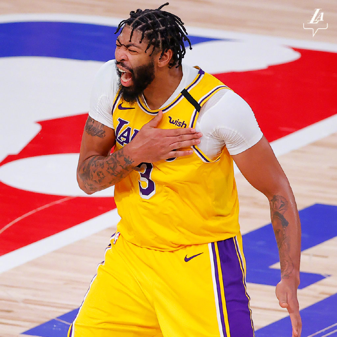 安东尼戴维斯与湖人一起圆梦他的时代才刚刚开始