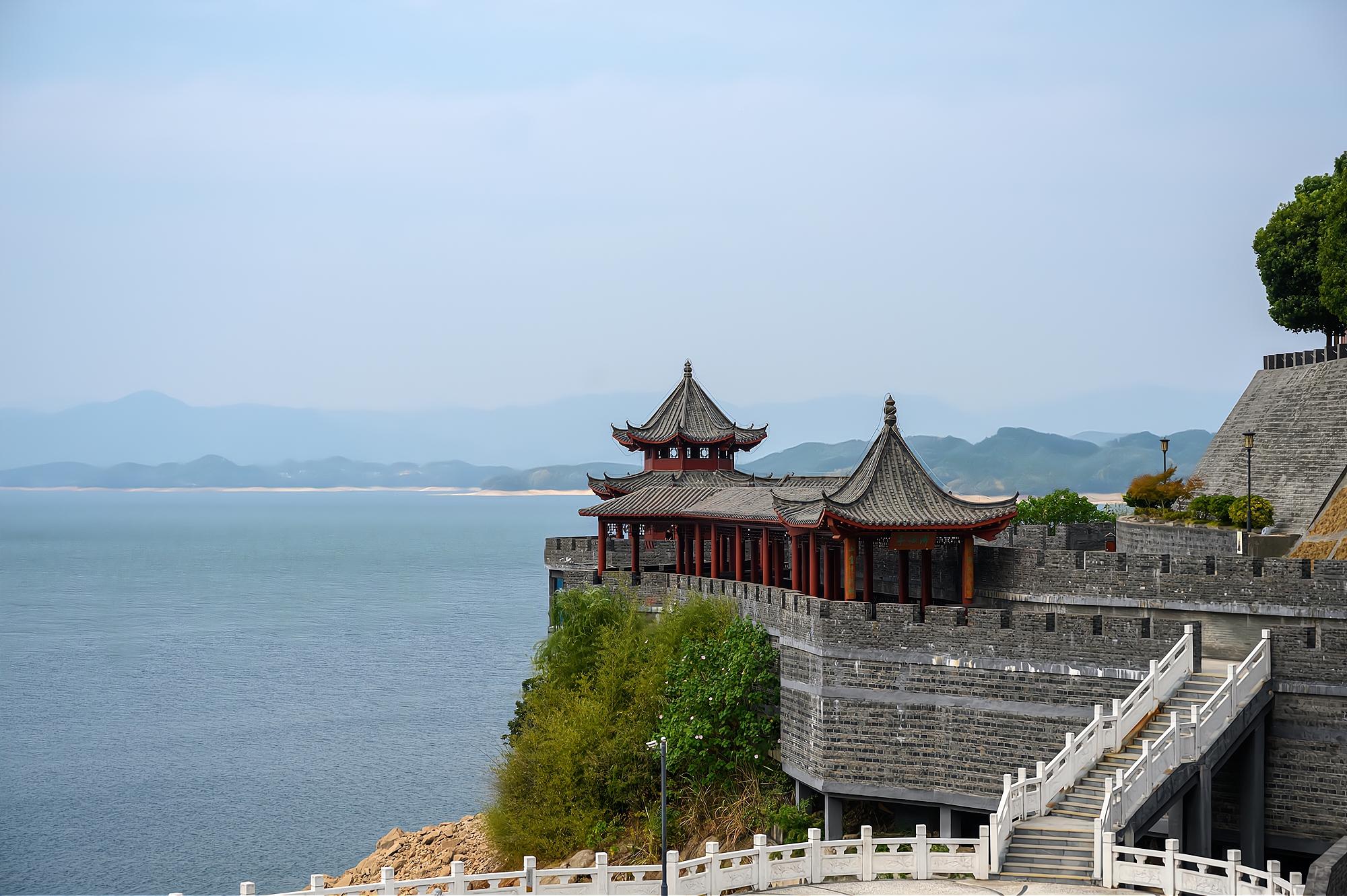 花亭湖,安徽太湖县第一大湖,景色可与杭州千岛湖相媲美