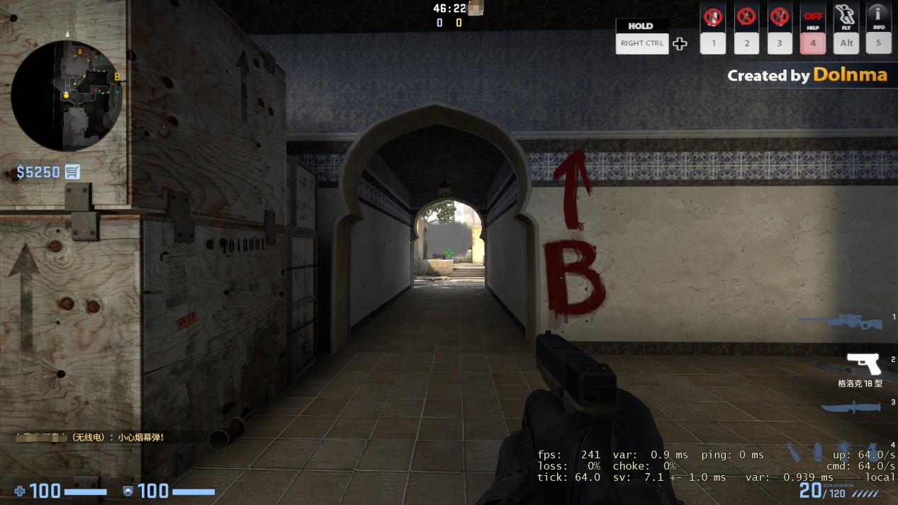 csgo单向烟教学第4期dust2一个甚至不需要讲的地图