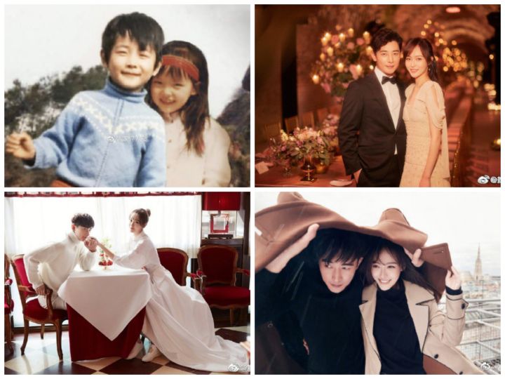 罗晋第一次抱女儿心情平静和唐嫣好甜蜜张若昀和唐艺昕晒幸福