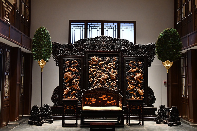 横琴紫檀博物馆 "国色重华——明清制式家具暨古建筑模型展 "__财经头