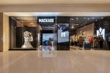 mackage沈阳万象城专卖店盛大开幕 v领"小脸外套"精彩呈现