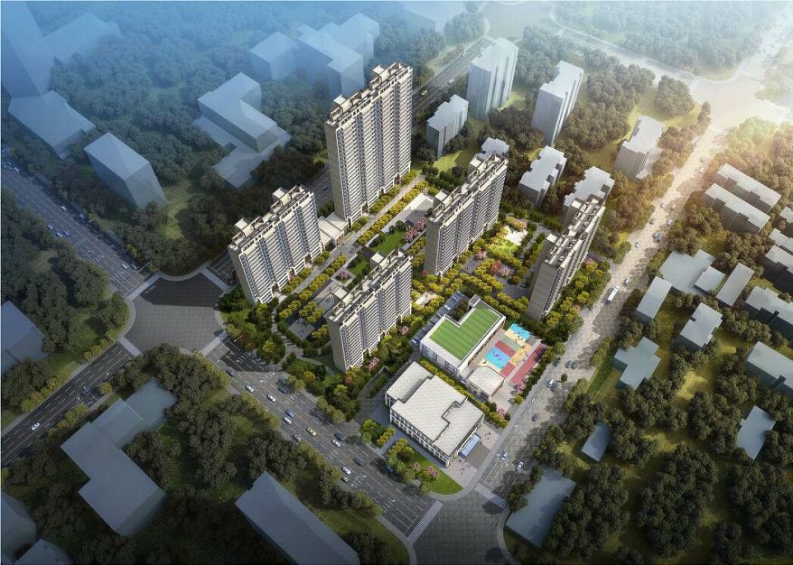 1013早报河西纯新盘葛洲坝五矿金陵府户型图曝光全部四房起