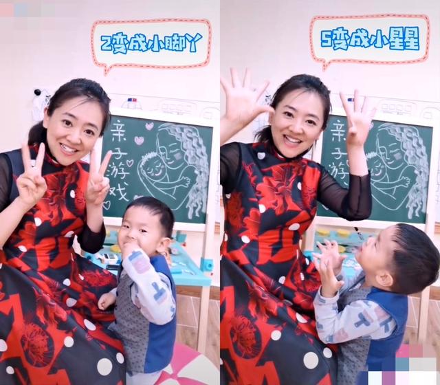 月亮姐姐罕晒娃,儿子小眼睛一点不像妈,抱春妮孩子被误认生二胎
