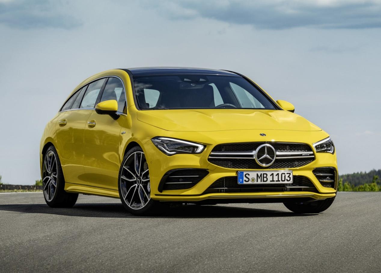 什么车加上猎装都好看,包括这台2.0t的奔驰amg cla