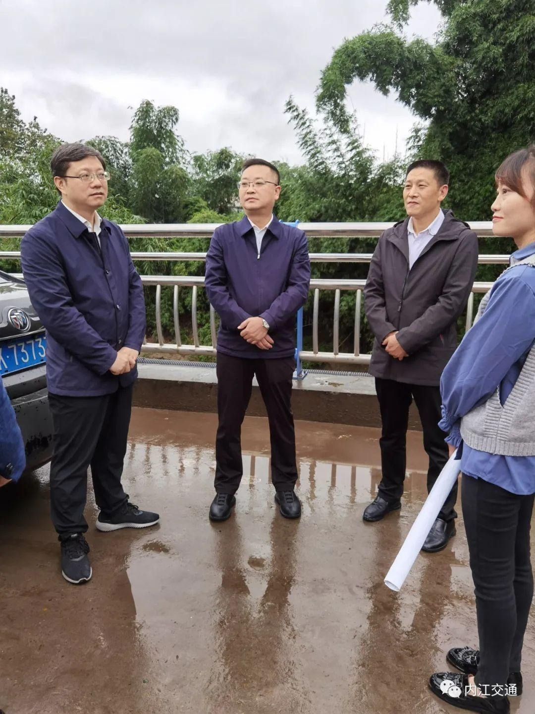 市政府陈万见副市长赴隆昌巡河