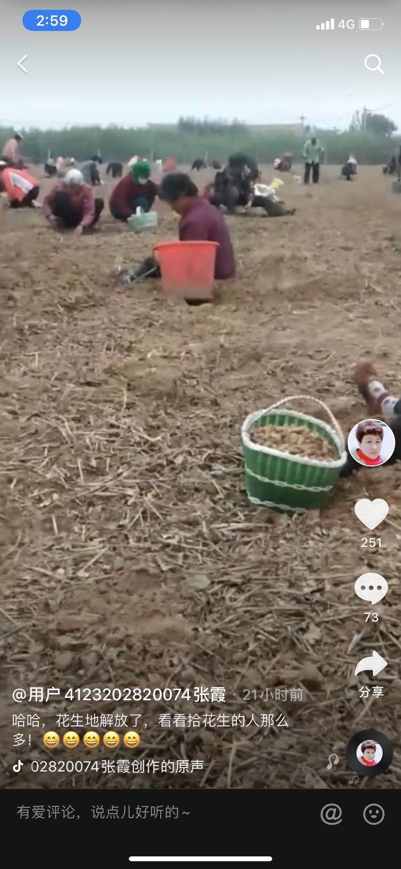 河南遂平回应“承包商收花生遭数百村民检拾”：村民怕浪费