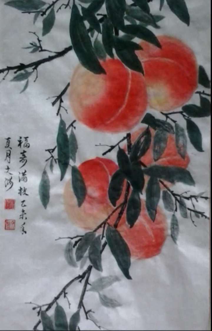 国画桃李满天下