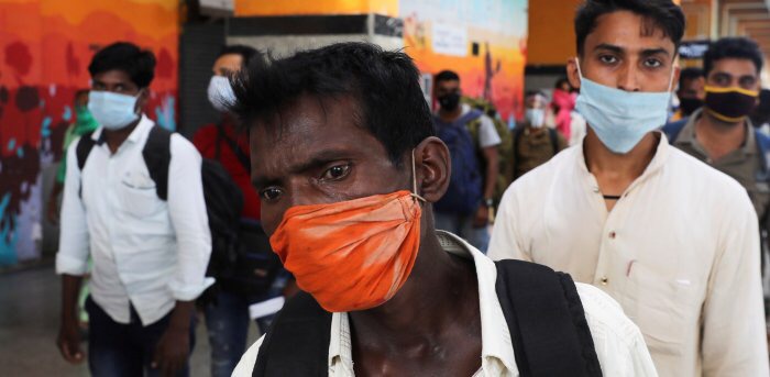印度新型肺炎图片