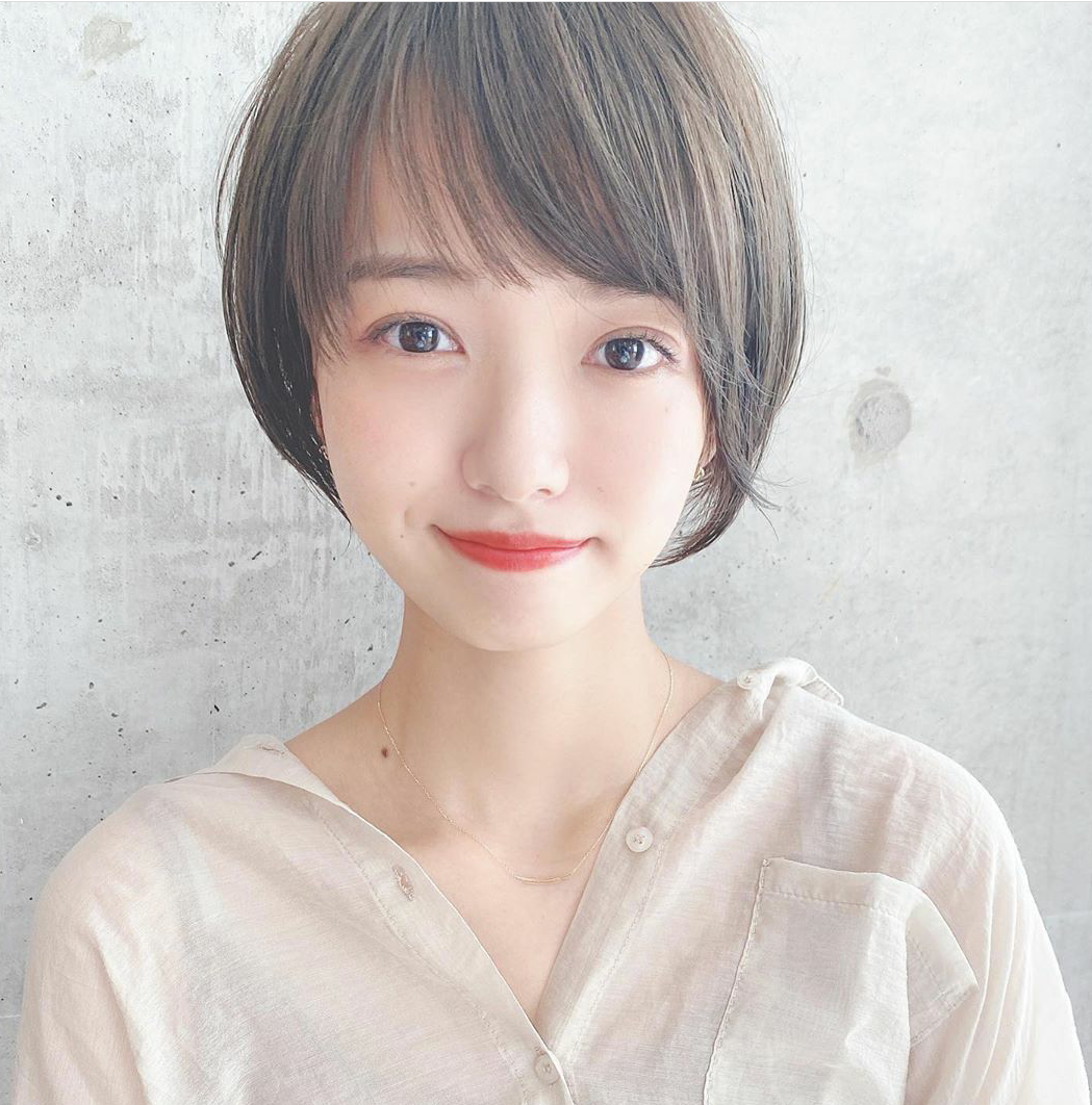 日系少女感短发|发型师|齐刘海|短发_新浪新闻