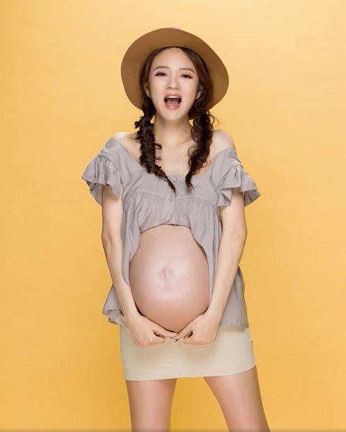安以轩40岁怀2胎美得惊人拍完绝美孕妇写真宣布封肚啦