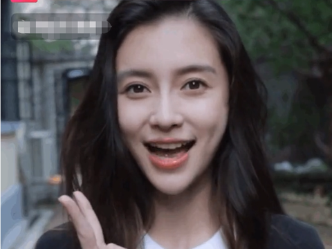 杨颖热巴同款脸崩?胶原蛋白流失脸垮严重, 眼角下垂法令纹显老