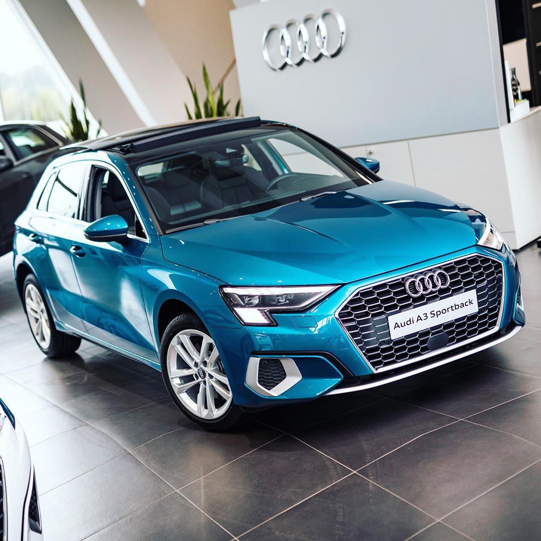 全新奥迪a3两厢版实车极具竞争力