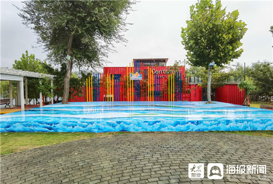 文旅扶贫齐鲁行|田园意境与现代化的碰撞 翼云湖集装箱小镇助力乡村