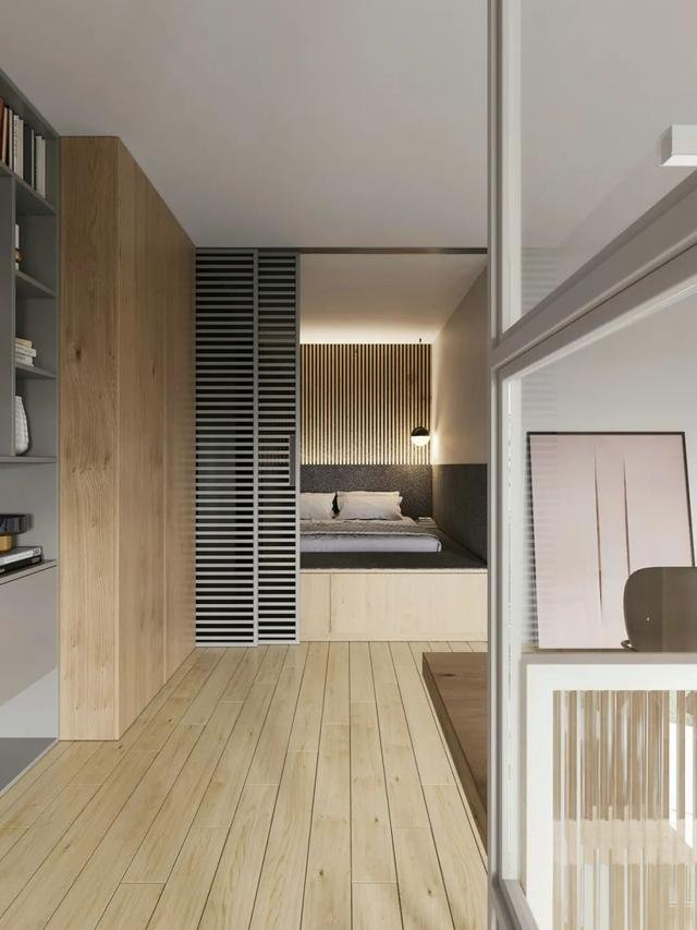 100平精简北欧风loft案例,简约风的典范