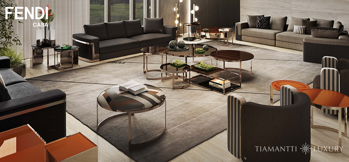玩奢华于股掌之上 意大利fendi casa进口家具