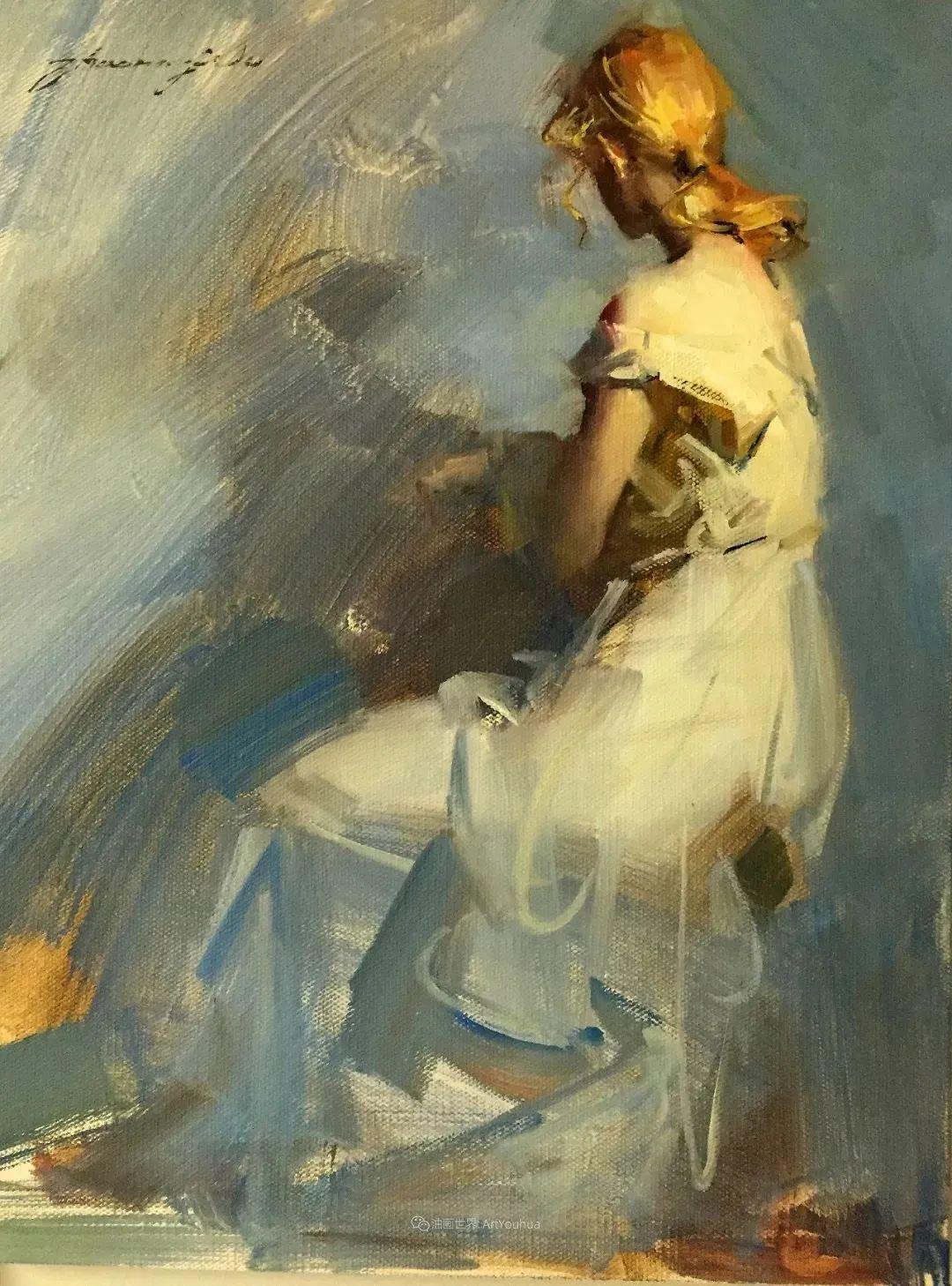 光影大师吴兆铭人体油画作品欣赏