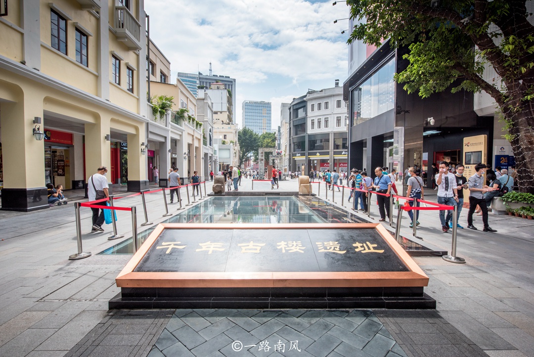 北京路曾经是广州最旺的步行街高峰日流量百万人今游客稀少