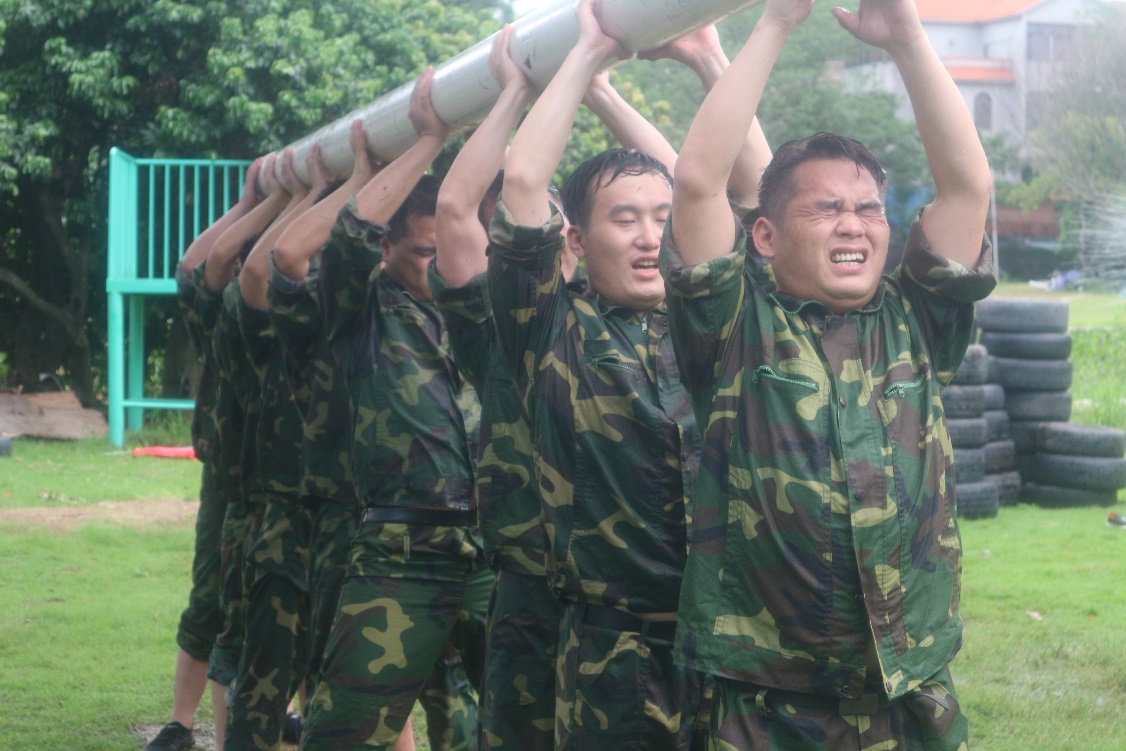 万和电气猛虎训练营拓展活动在黄埔雄鹰基地成功举办
