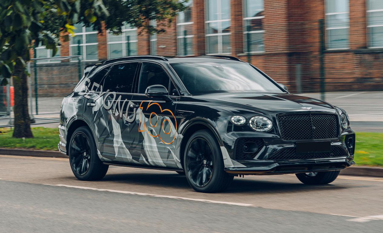 2021款宾利添越 speed亮相,将搭载w12发动机