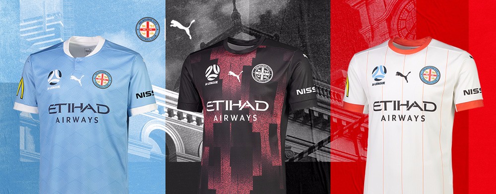 puma发布墨尔本城2020/21赛季主客场球衣