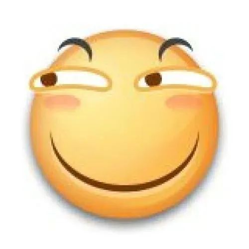 比如没有眉毛的微笑总是显得不怀好意,这点不分古今.