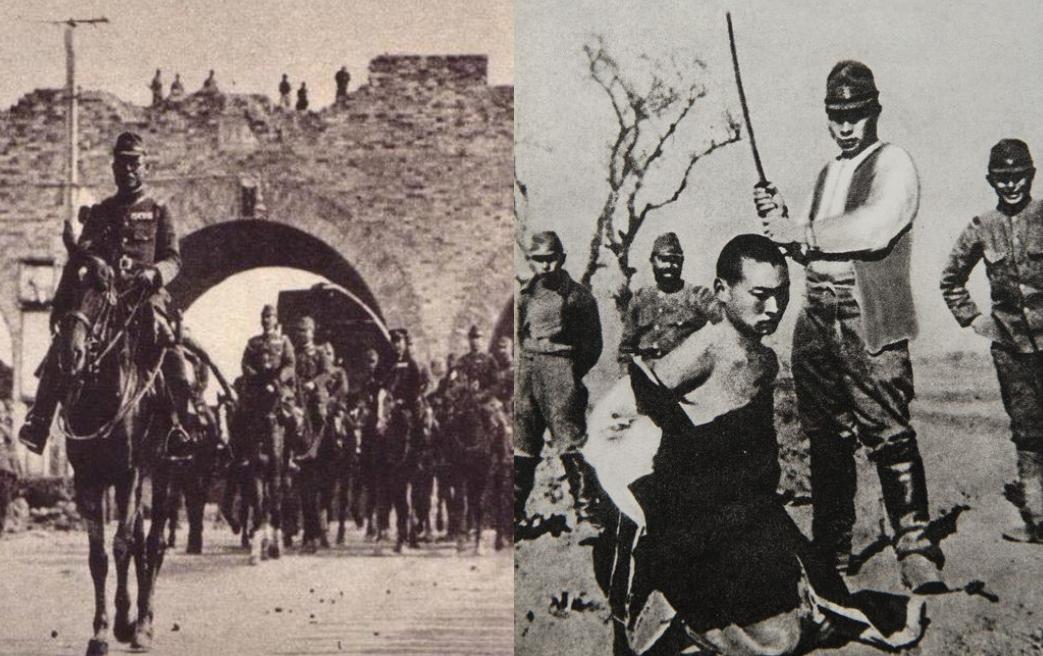 日军入侵南京照片图片
